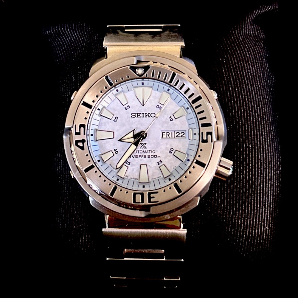 Seiko Baby Tuna Ice Prospex men’s watch